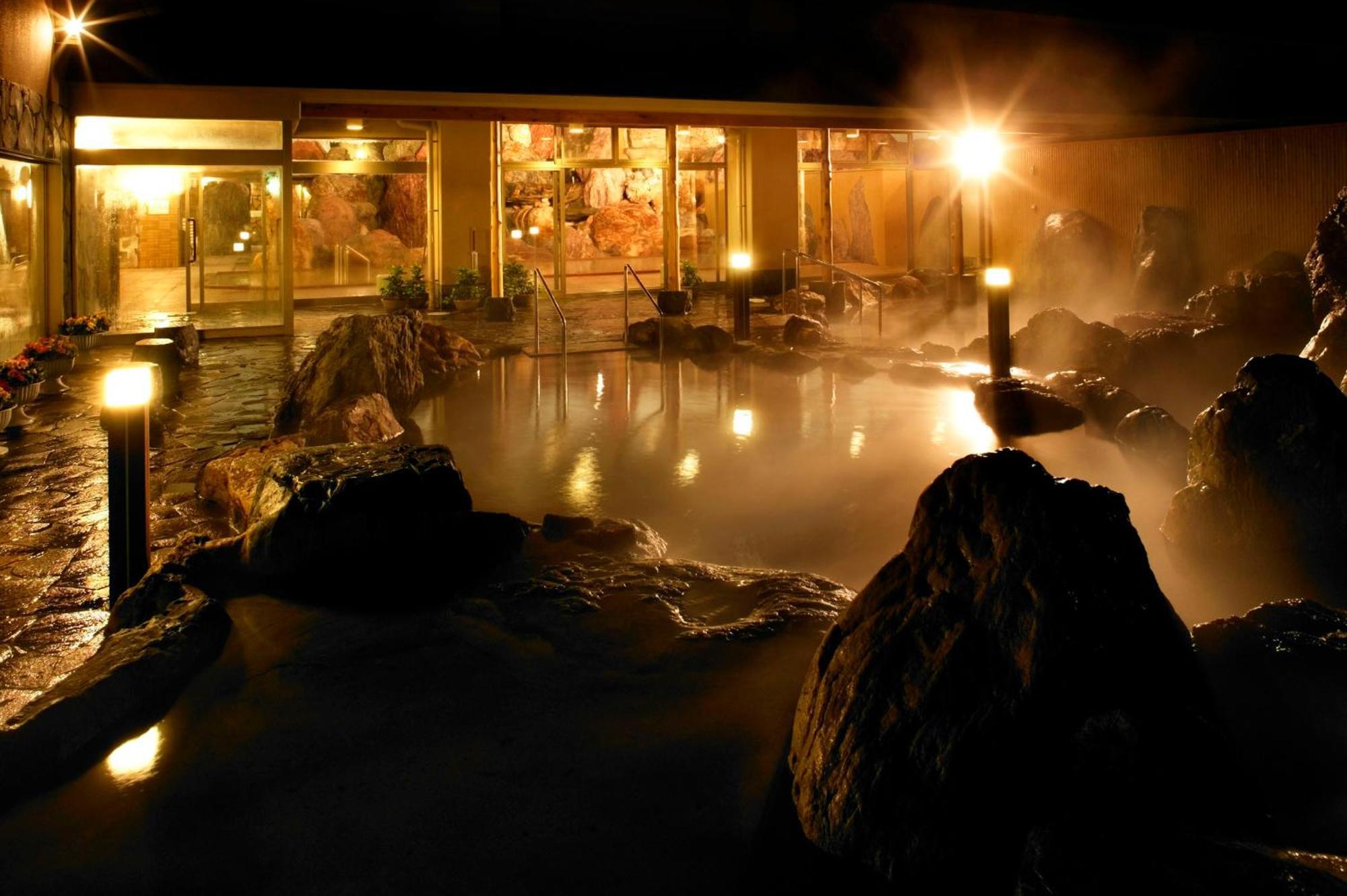 Kintarou Onsen Hotel Uozu Esterno foto