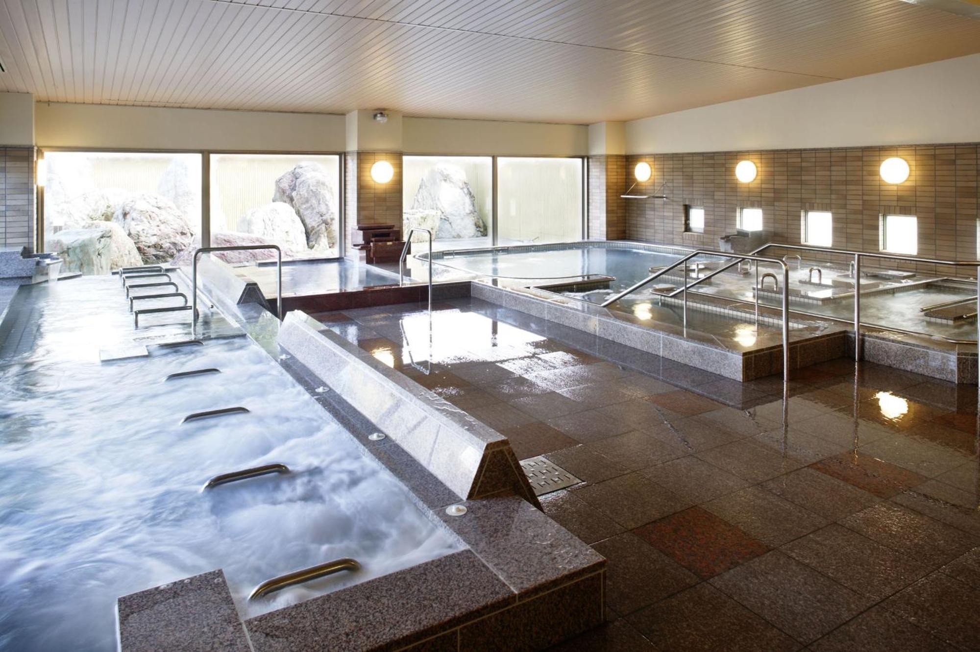 Kintarou Onsen Hotel Uozu Esterno foto